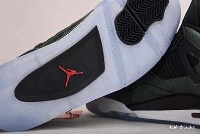 LAKER AJ4-1043515 Sophisticated JORDAN 4 GREEN 578 RETRO AIR 0818